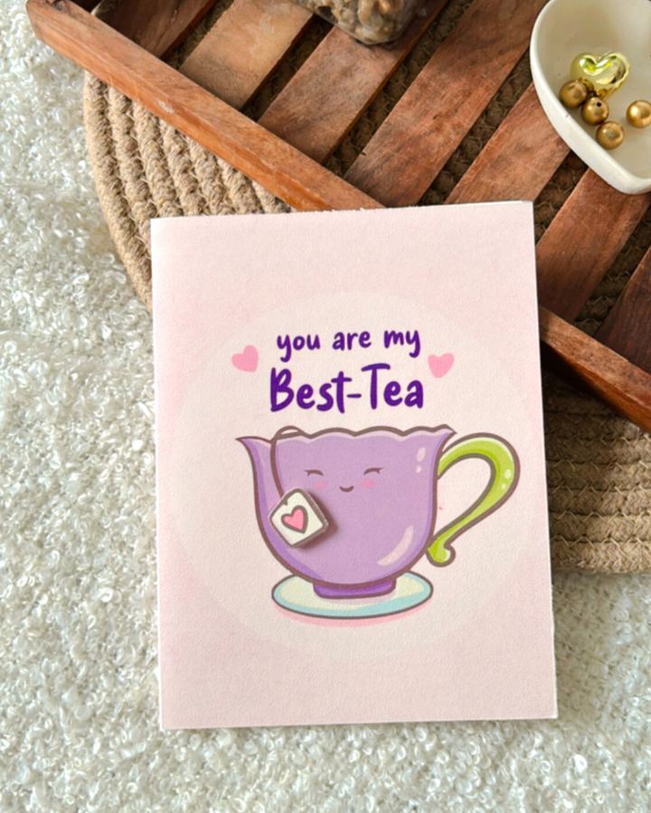 Best Tea- Greeting Card