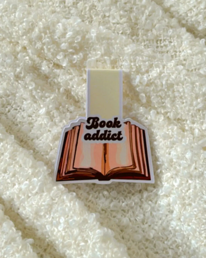 Book Addict- Magnetic Bookmark