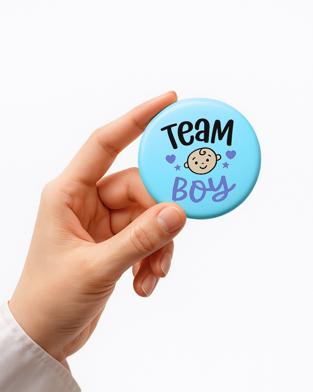 Team Boy- Badge Pin kookie