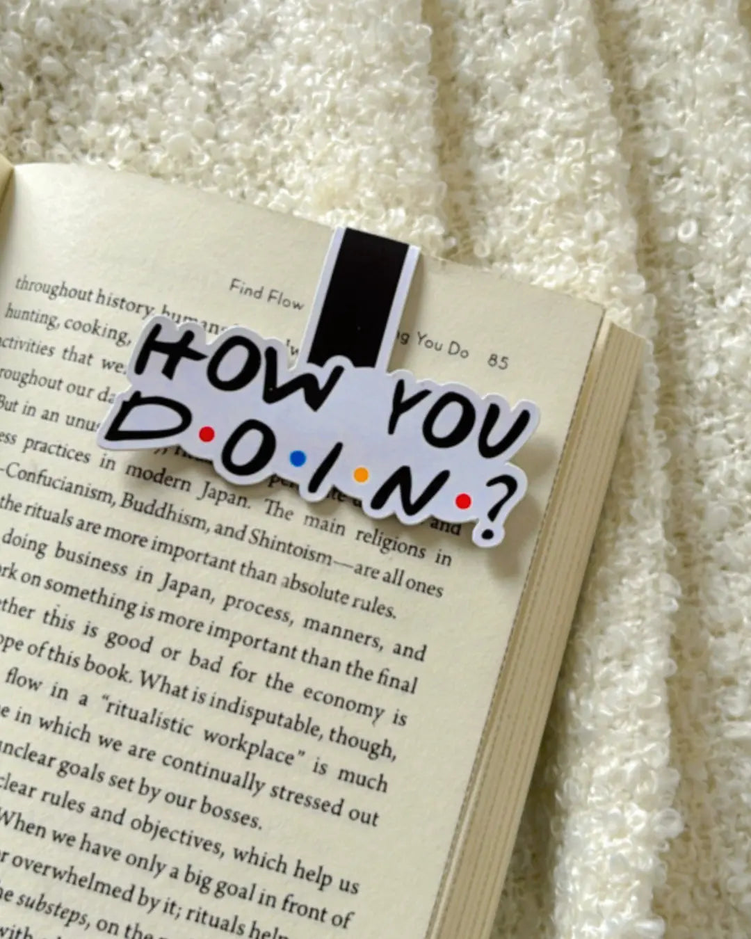 How You Doin- Magnetic Bookmark