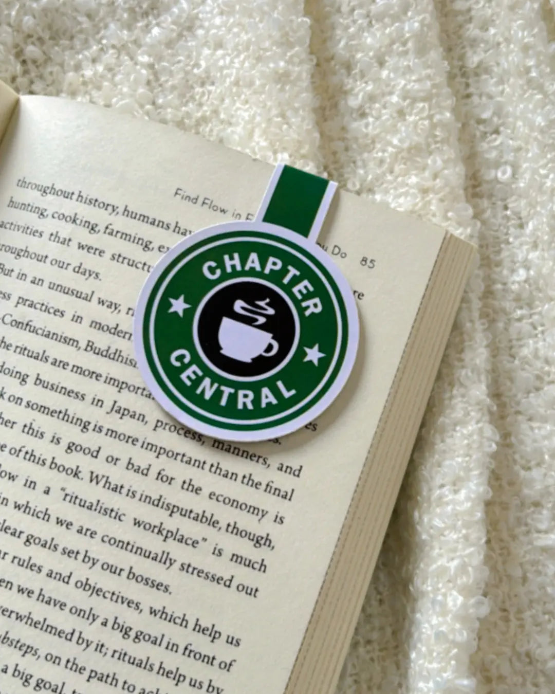 Chapter Central- Magnetic Bookmark