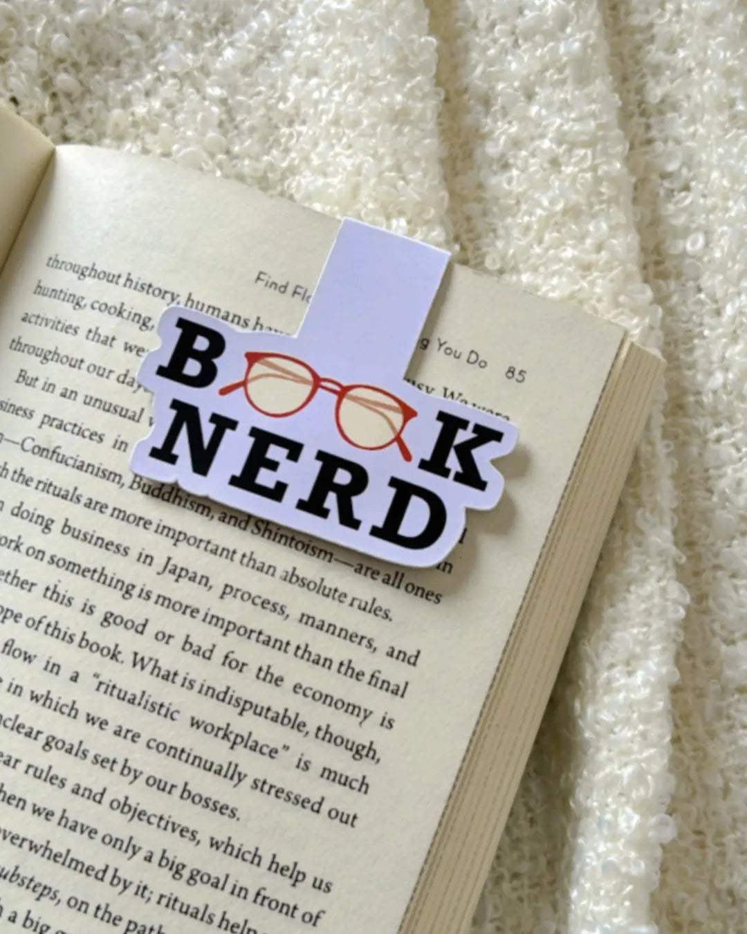 Book Nerd- Magnetic Book