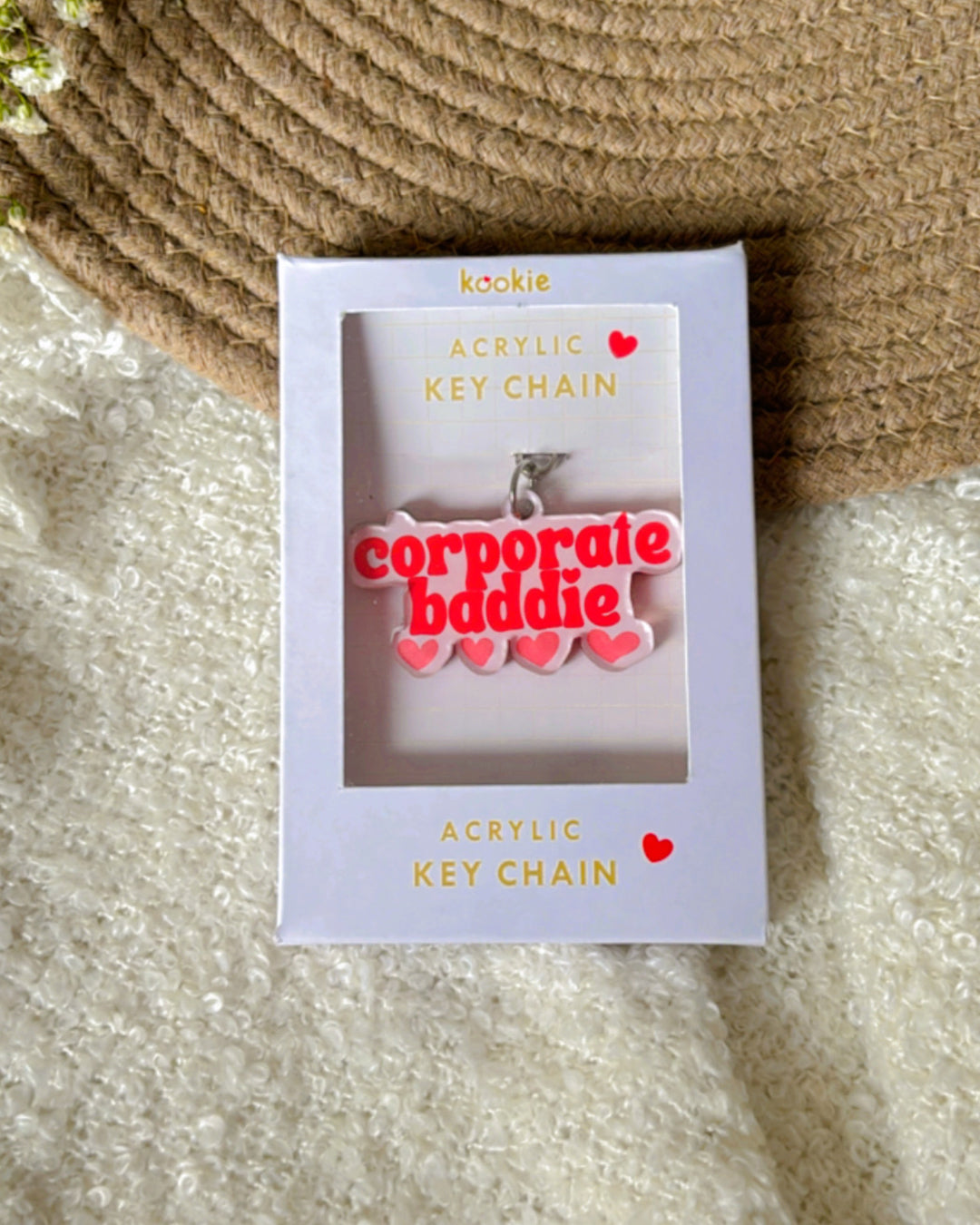 Corporate Baddie- Key Chain