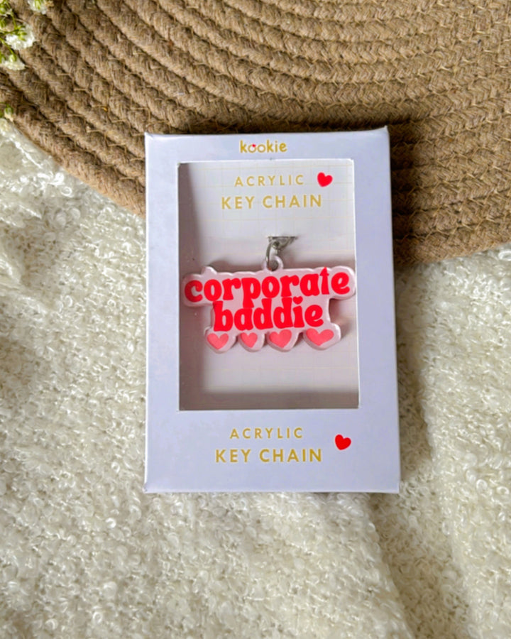 Corporate Baddie- Key Chain