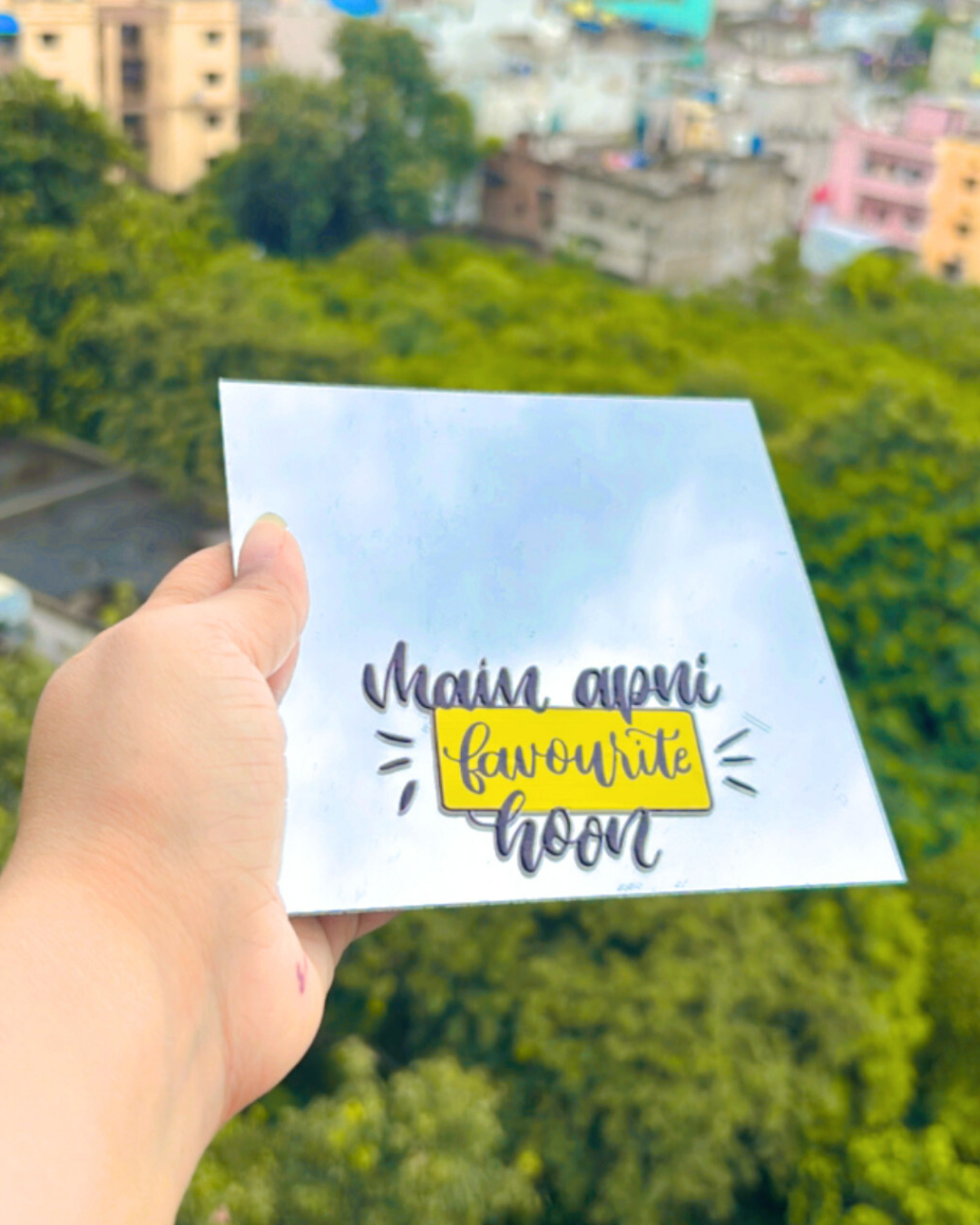 Favourite Hu- Affirmation Mirror