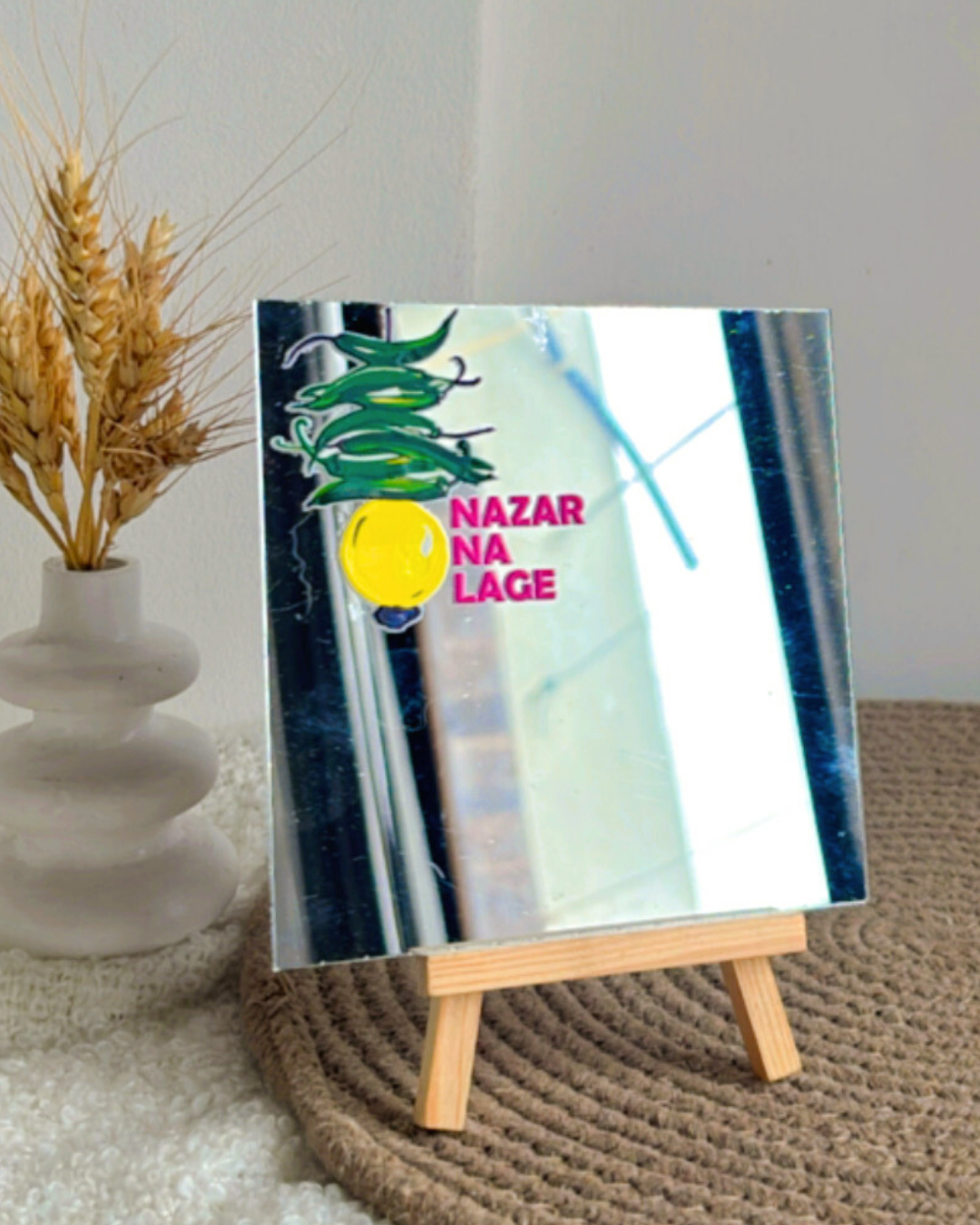 Nazar Na Lage- Affirmation Mirror kookie