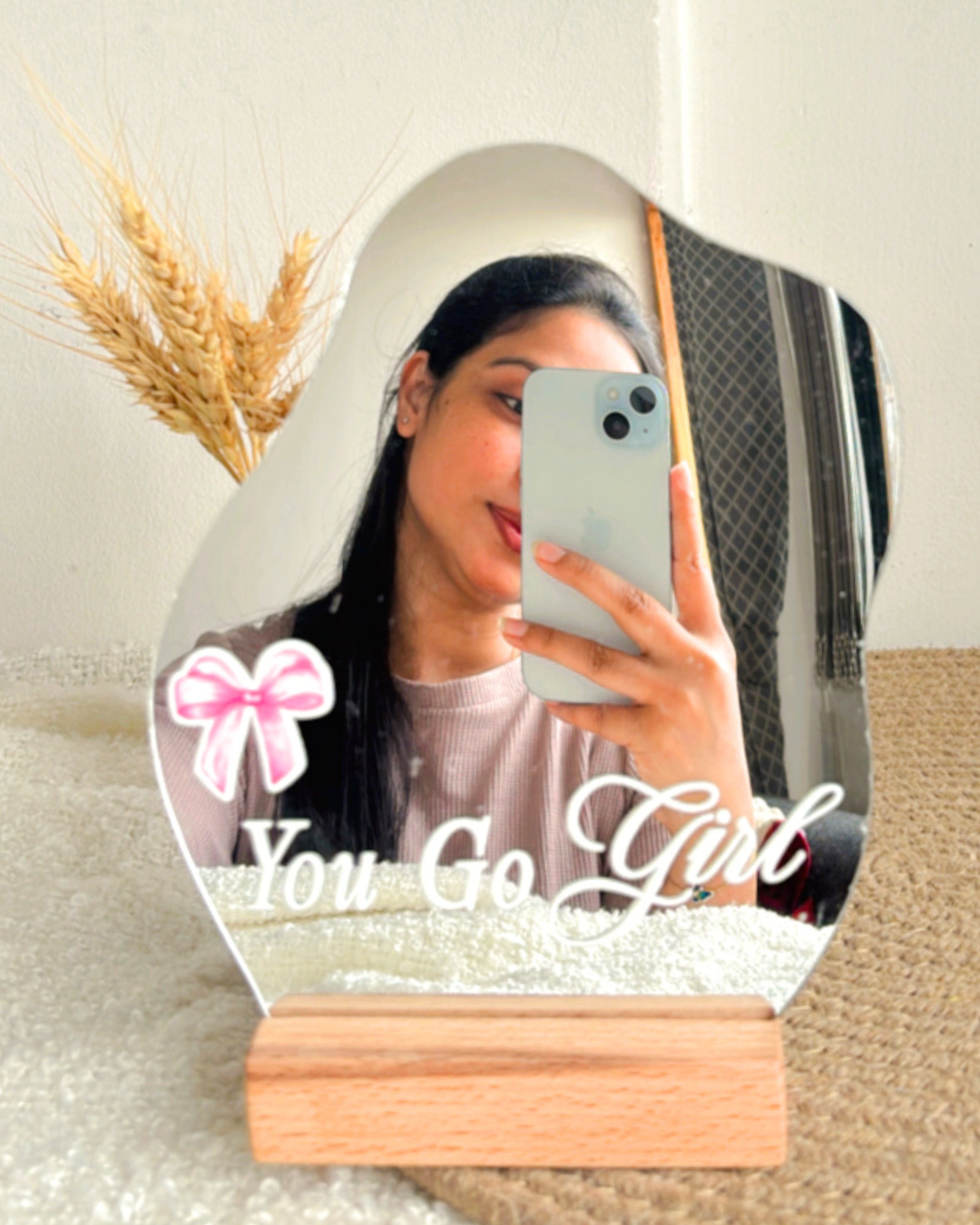 You go girl- Affirmation Mirror