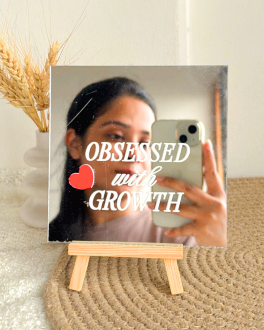 Self Growth- Affirmation Mirror kookie