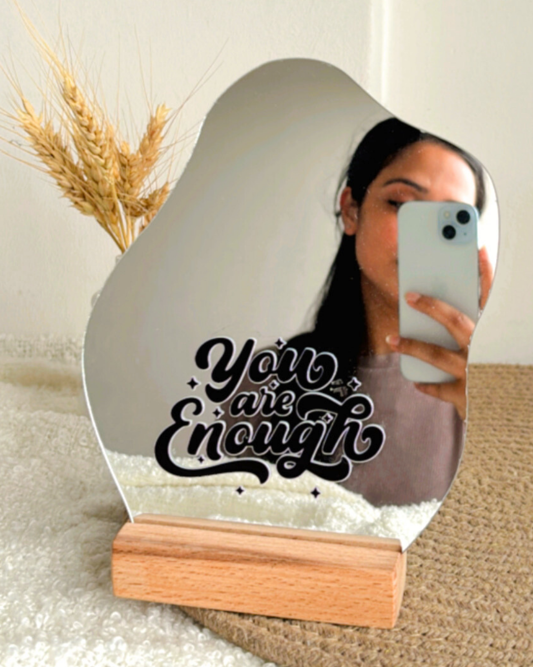 You are enough- Affirmation Mirror