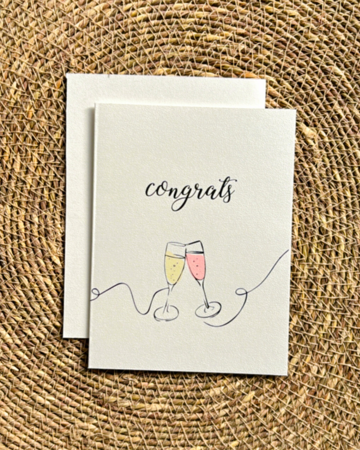 Congrats- Greeting Card