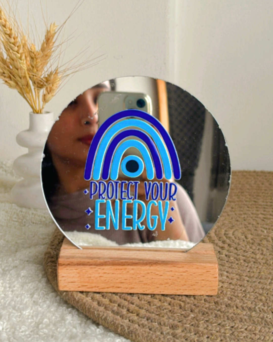 Protect Your Energy- Affirmation Mirror kookie