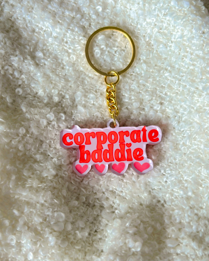 Corporate Baddie- Key Chain