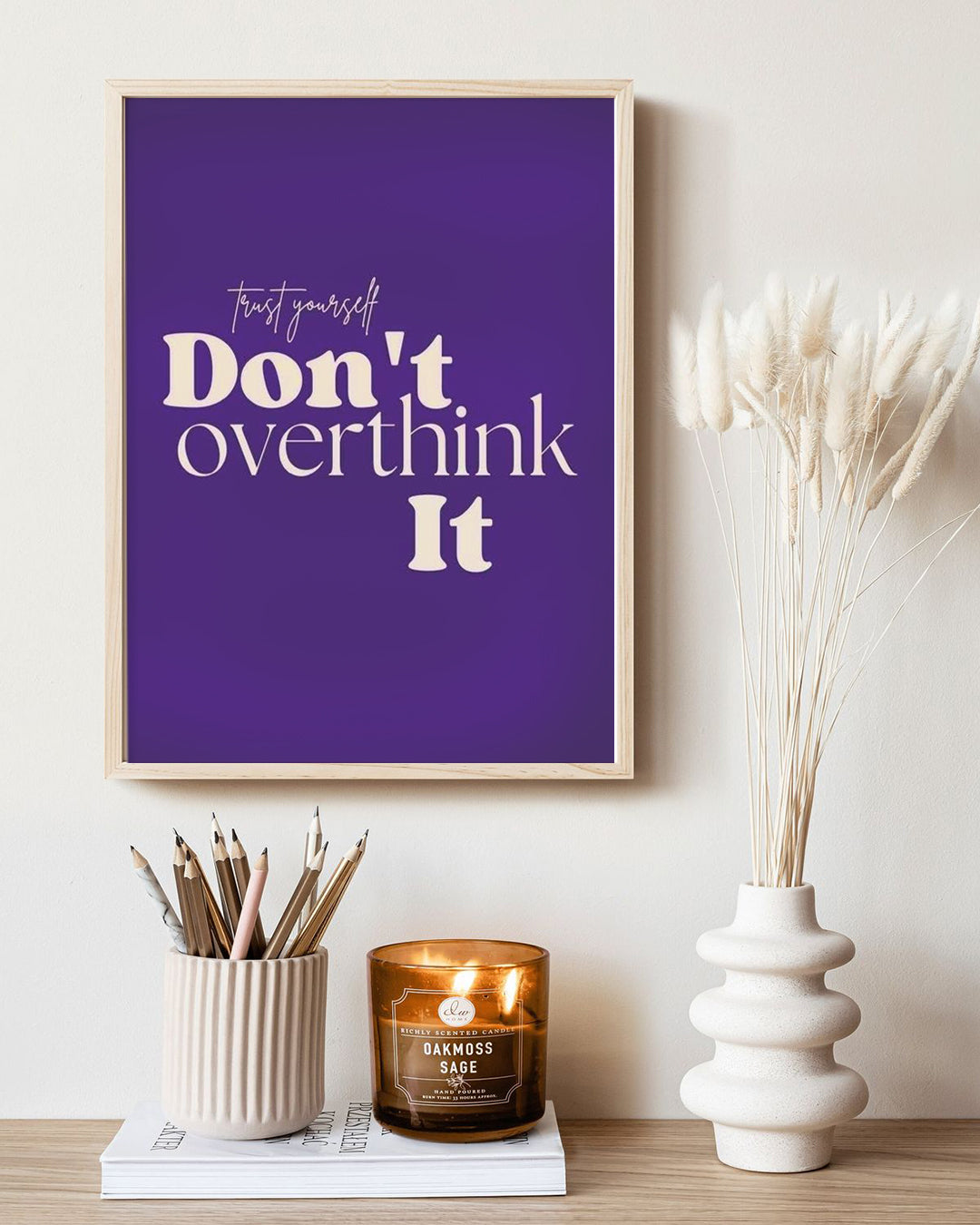 Don't Overthink Poster