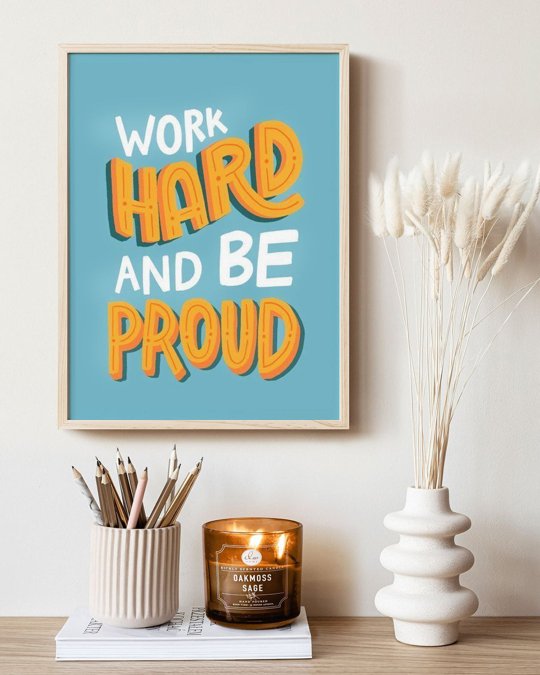 Work Hard- Poster