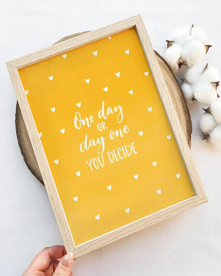One Day- Poster